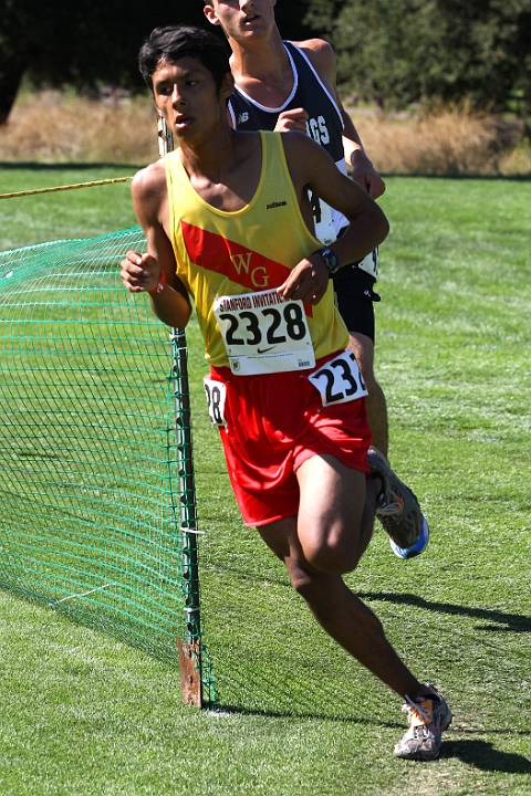 2010 SInv D3-015.JPG - 2010 Stanford Cross Country Invitational, September 25, Stanford Golf Course, Stanford, California.